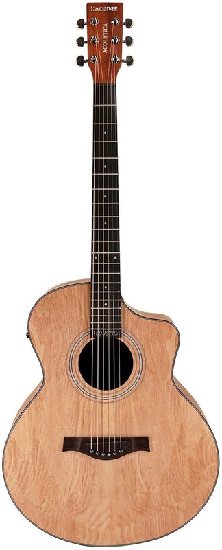 KADENCE A-06-EQ(with Online Classes) Acoustic Guitar Ash Rosewood Right Hand Orientation(Brown)