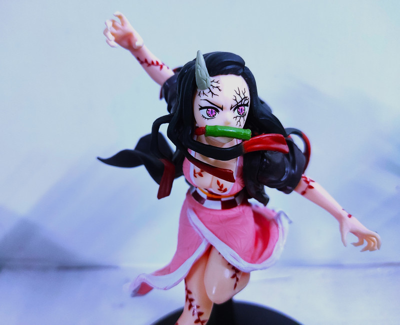Turners Prime Demon Slayer Action Figures 22Cm Nezuko Action Figure Prime(Multicolor)