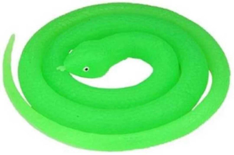little toys Reptiles & Amphibians Toy snake,Fake Snake, Prank Toy Rubber Snake Gag Toy Gag Toy(Green)