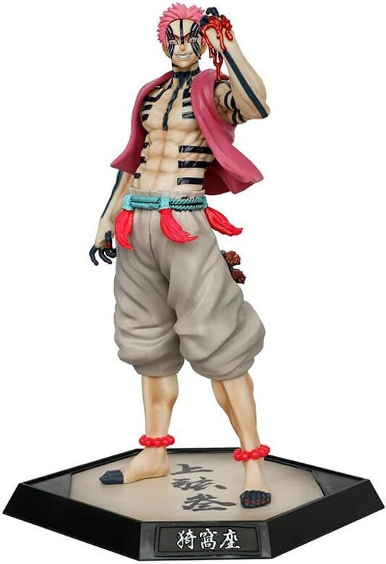 ToonyVerse Anime Anime Figures Demon Slayer Figure Akaza Hakuji(Multicolor)