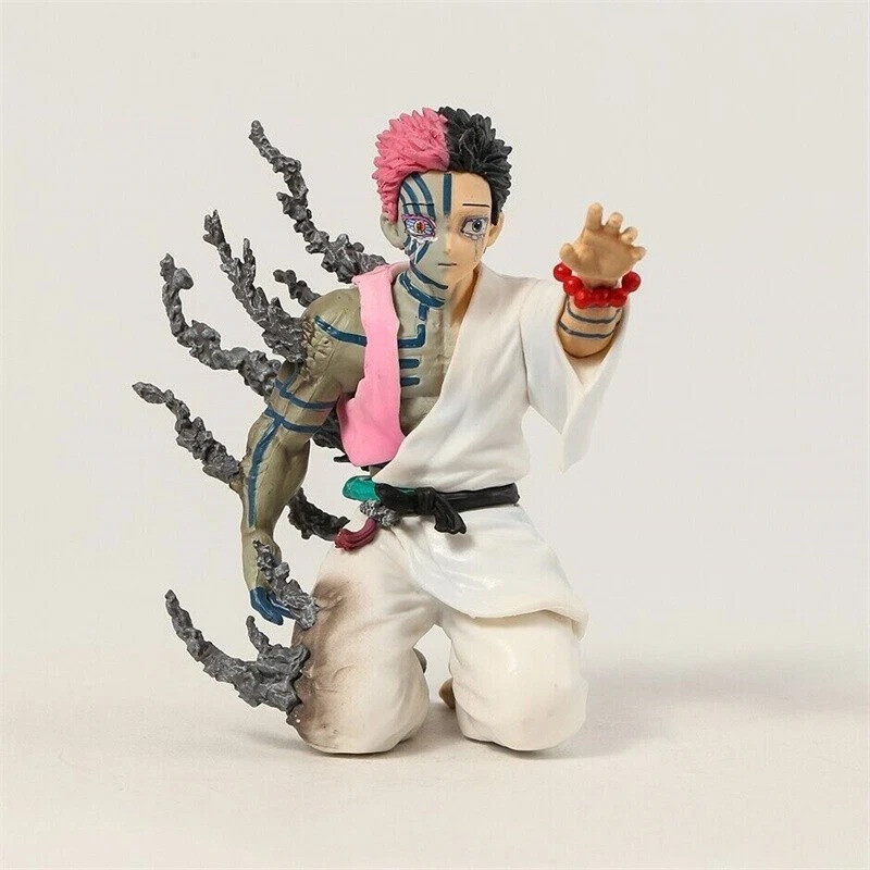 GT Gala Time Akaza 16CM Demon Slayer Anime Action Figure Collectible Toy(Multicolor)