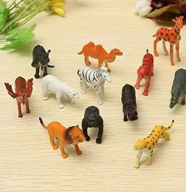 CJ CHILDREN Jungle and Animal Figures(Multicolor)
