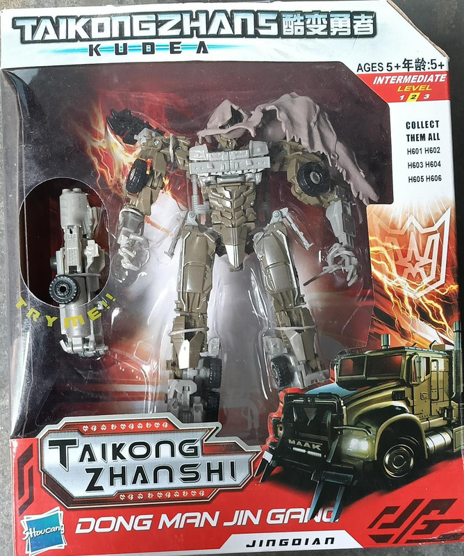 Tgame Transformer Robot to Converting Truck(Multicolor)