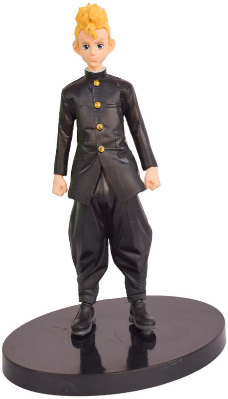 RVM Toys Tokyo Revengers Takemichi Hanagaki Action Figure 16 cm Collectible Office Table(Multicolor)