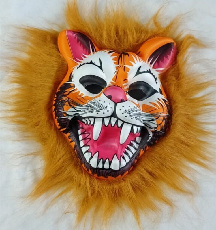 S Mark Animal Mask/Party Mask For Kids And Adults | Pack Of 1 |(Multicolor)
