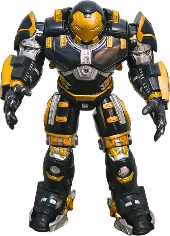 funfob Hulkbuster Iron Man Action Figure 18cm Collectible for Kids & Adults(Multicolor)