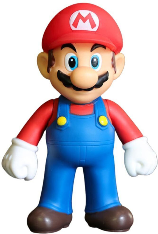 funfob Mario Toys For Kids & Adults Mario Action figure Height-11cm(Multicolor)