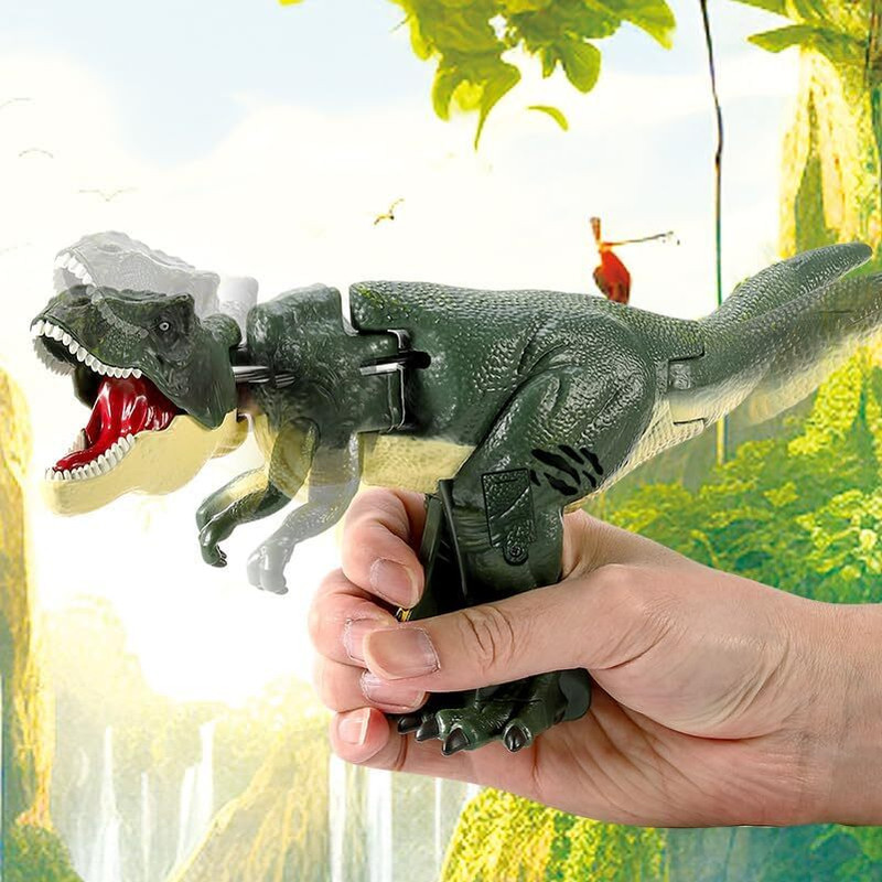 Akvanar Dinosaur Toys Dino Grabber Toy Press Dinosaur Chomper Toys Sound&Light(Multicolor)