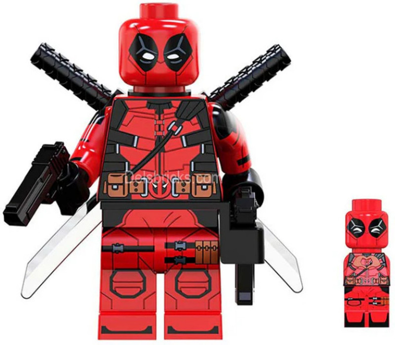 FOZZO-SK Avengers Deadpool Legoing Multiverse Building Blocks Mini Toy Figure Puzzle(Multicolor)