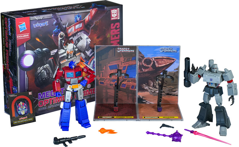 TRANSFORMERS AMK COMBO PACK G1 OPTIMUS PRIME AND G1 MEGATRON(Multicolor)