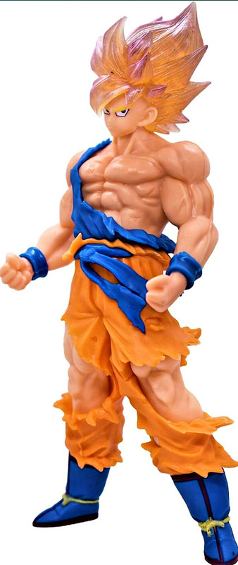 Thrifx Premium DragonBallz Action Figures | 17cm Super Saiyyan Rage Goku Action Figure(Multicolor)