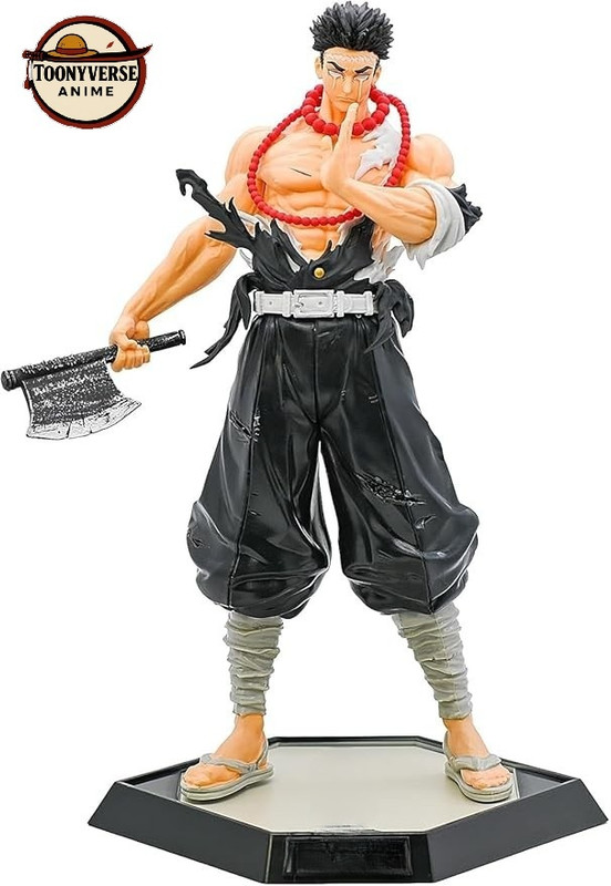 ToonyVerse Anime ToonyVerse Anime_Demon Slayer Gyomei Himejima standing 30cm figure(Multicolor)