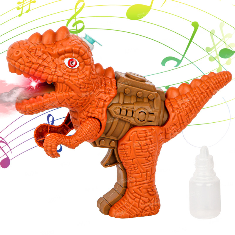 FIDDLERZ Dino Mist Spray Dinosaur Toddlers Sound Toy Gun Water Gun Guns & Darts(Yellow)(Yellow)