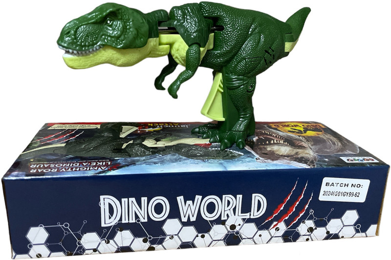 Kidz N Toys Musical Dinosaur with light & Sound, A mighty roar like a real Dinosaur For Kids(Multicolor)