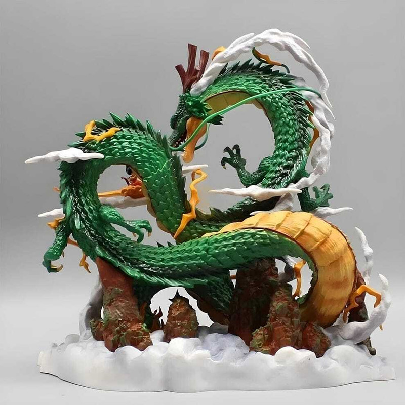 Amvi Dragon Figurine Feng Shui Lucky Dragon Showpiece for Home & Office Decor(Multicolor)