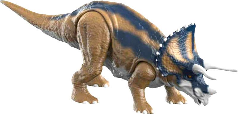 FOZZO-SK Jurassic World Dinosaur Triceratops Action Figure Movie Model(Multicolor)