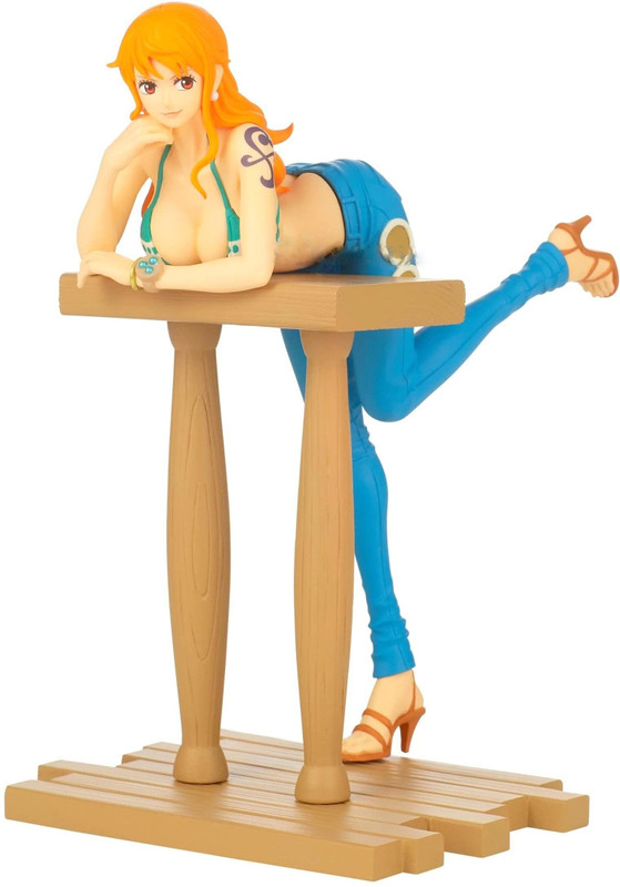 RVM Toys One Piece Nami Action Figure 17 Cms Pirate Anime Figure Collectible Fan Toy(Multicolor)