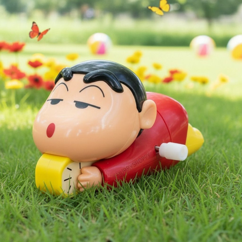 HurryShoppy Cute Baby Shinchan Crawling Figure Toy for Kids(Multicolor)