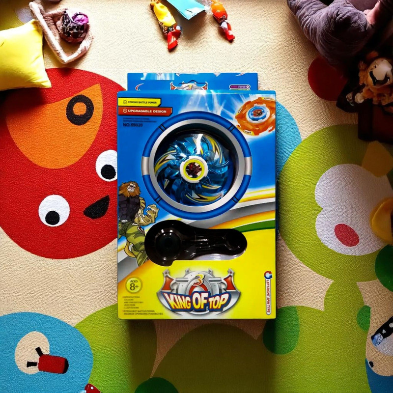 Medivedas Big Size Beyblades Battle Set with Strong Battle Power 1 Spinning(Multicolor)