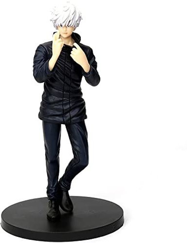 RVM Toys Anime Jujutsu Kaisen Gojo Satoru Action Figure 20 cm Collectible for Office Toy(Multicolor)