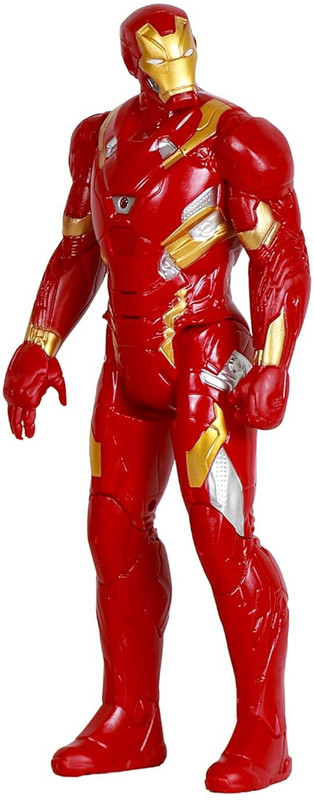 PN AVAN New Iron Man Action Figure Toys For Kids - Superhero With Light and Sound(Multicolor)