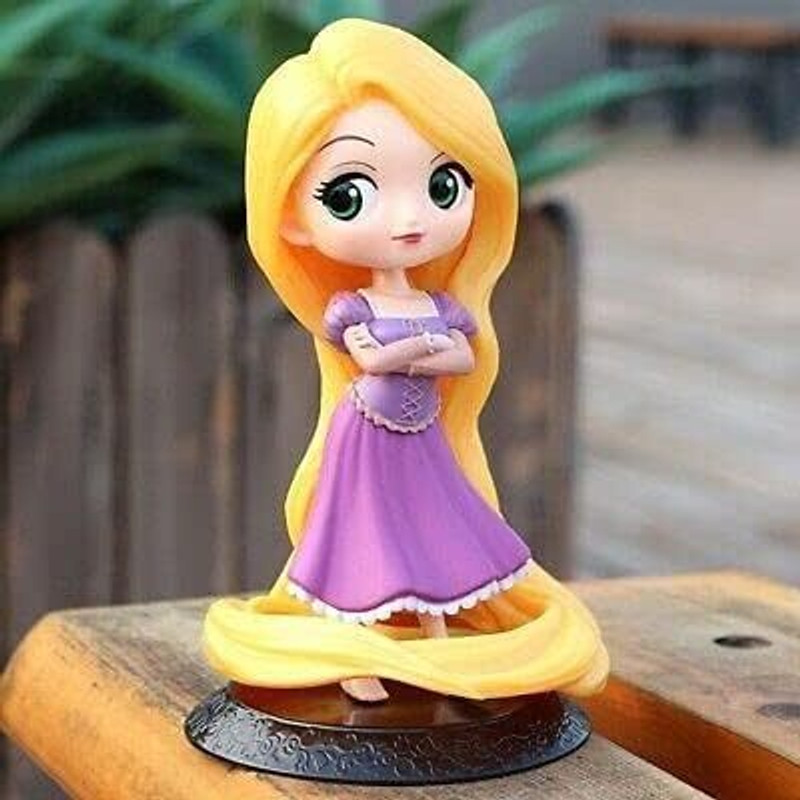 gtrp Childhood Cartoon Princess Action Figure Q Style Doll(Multicolor)
