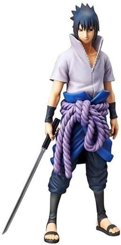 khilona waala Naruto Shippuden Sasuke Uchiha Action figure Best for car dashboard(Multicolor)