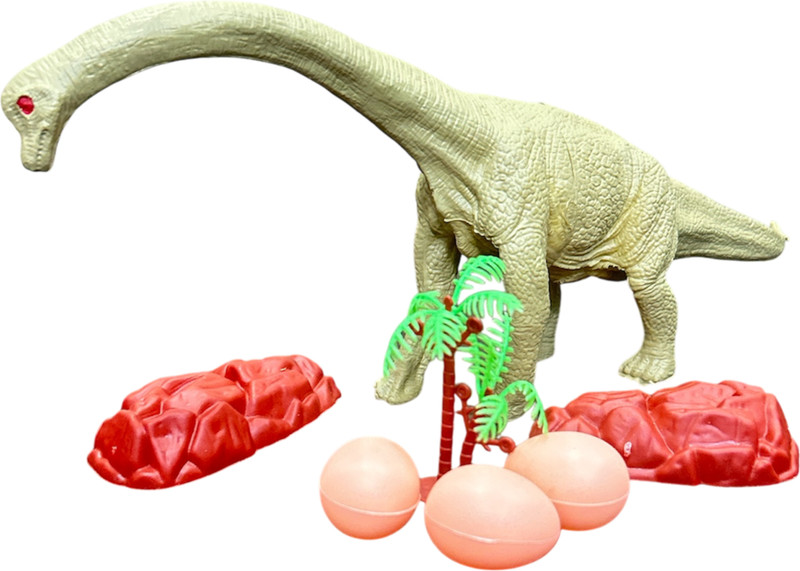 ZESTHOME 2 Big Dinosaur Toys for Kids -Jurassic T Rex & Spinosaurus Dinosaur Toys(Multicolor)