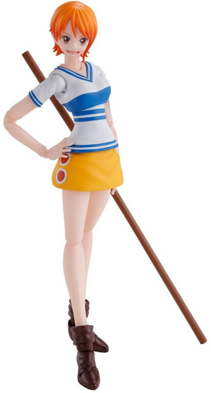 Tamashii Nations One Piece Nami Romance Dawn S.H.Figuarts Action Figure(Multicolor)