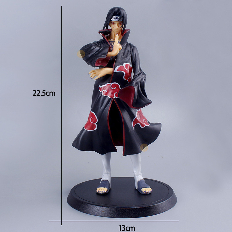 THE BLAZE WORLD Naruto Itachi Anime Action Figure 21cm Toy For Kids(Multicolor)
