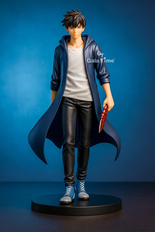 GT Gala Time Solo Leveling Sung Jinwoo Iconic Collectible Action Figure For Fan Anime Gifting(Multicolor)