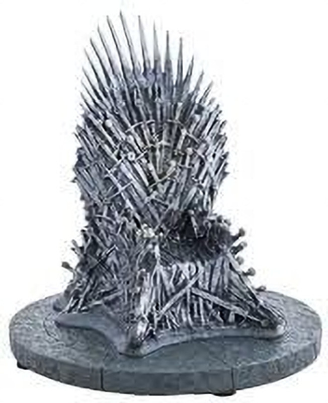Pinaka Iron Throne Miniature Replica Action Figure with Swords, Multi Color,PVC,17.5 cm(Multicolor)
