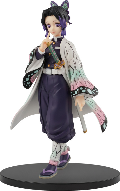 Bugstore Enterprises Shinobu Kocho Action Figure (16 CM) | Demon Slayer Anime PVC Statue(Multicolor)