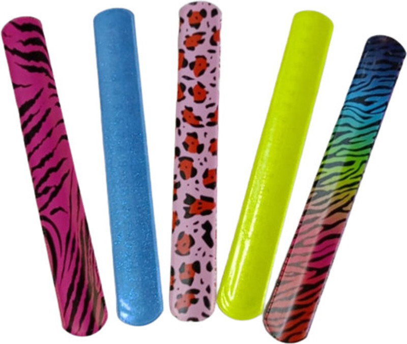 S Mark 90' s Kids Plastic Stick Hand Watch For Kids/ Boys/ Girls (5PCS) (Multicolor)(Multicolor)
