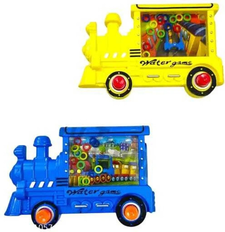 little toys Train Water Game Toy for Kids/Water Ring Game,2 pcs(Multicolor)
