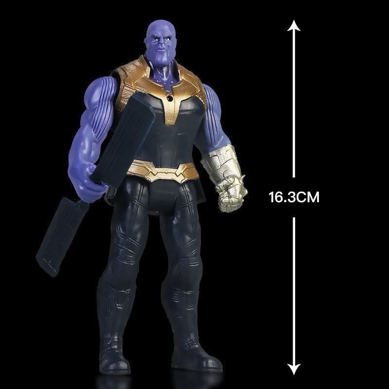 CJ CHILDREN'SJOY Thanos Avengers Action Figure Toy Set Kids(Multicolor)
