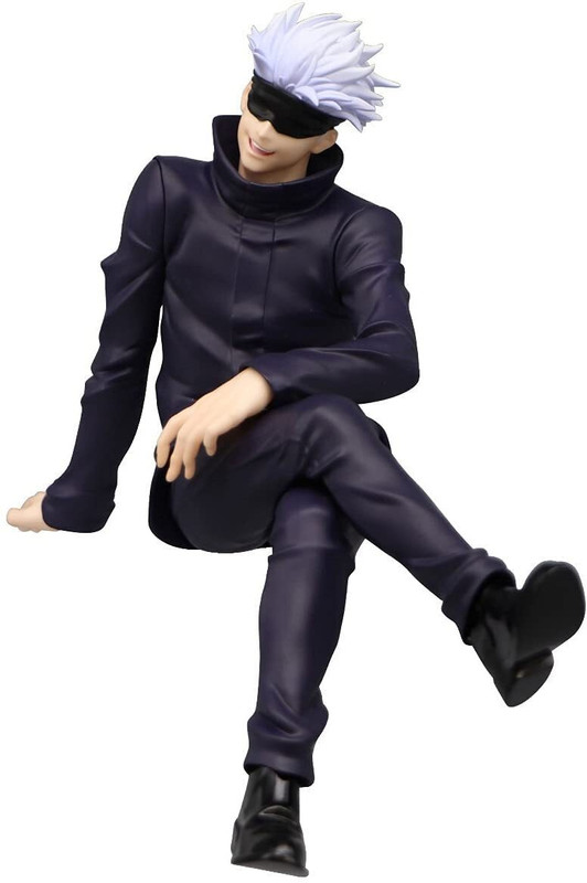 RVM Toys Anime Jujutsu Kaisen Gojo Satoru Action Figure 20 cm Collectible for Office Toy(Multicolor)