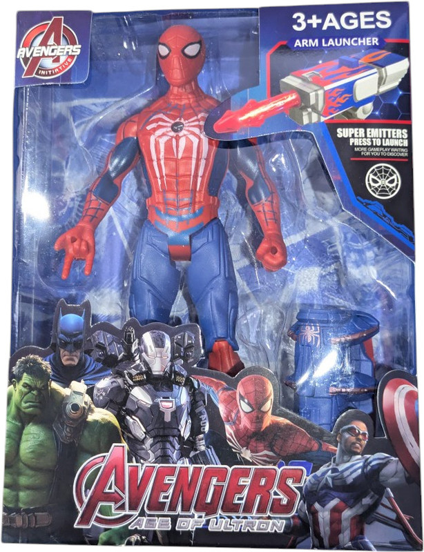 Zuuluzrs Avengers Age Of Ultron Spiderman Toy(Red)