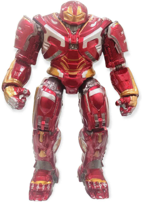 RVM Toys Hulkbuster Iron Man Action Figure 20 cm Collectible for Office Desk & Table(Red)