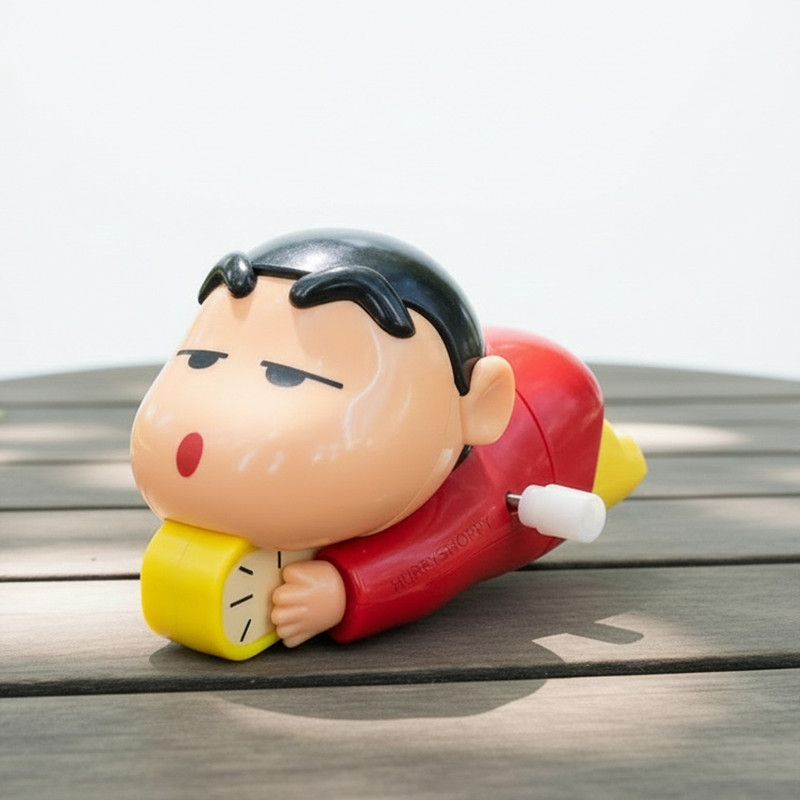 HurryShoppy Movable Shinchan Action Figure Crawling Toy for Babies(Multicolor)