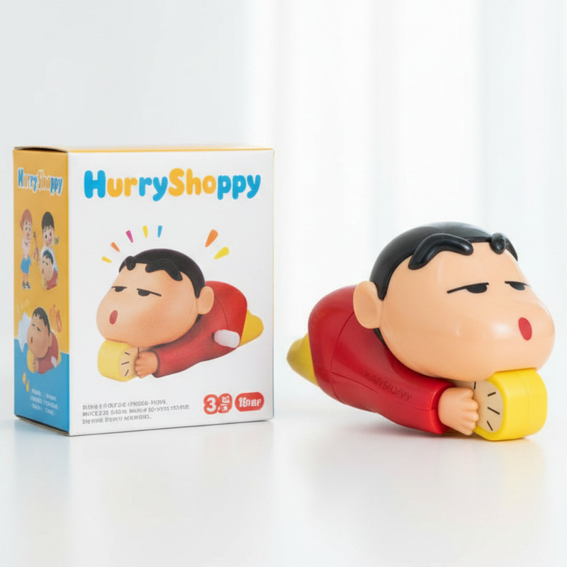 HurryShoppy Movable Shinchan Action Figure Crawling Toy for Babies(Multicolor)
