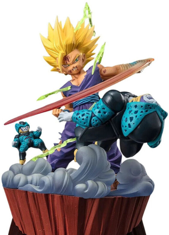 Tamashii Nations Dragon Ball Super Saiyan 2 Gohan Anger Exploding into Power!! Extra Statue(Multicolor)