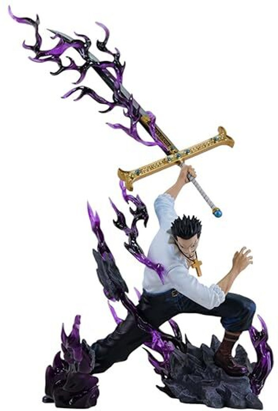 kenma One Piece Dracule Mihawk Action Figure, Anime Theme, Multi Color(Multicolor)