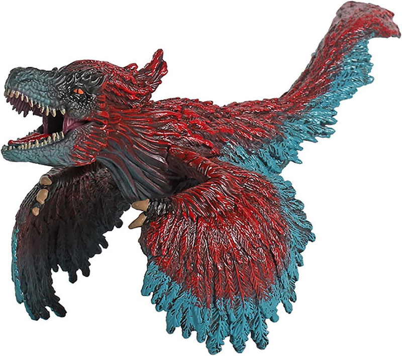 funfob Pyroraptor Dinosaur Action Figure Jumbo Width-25cm Dinosaur Toys(Multicolor)