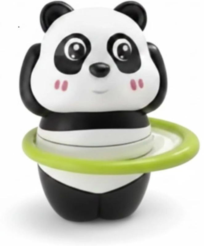 Eka World Panda on Wheels Skateboard Toy(White)