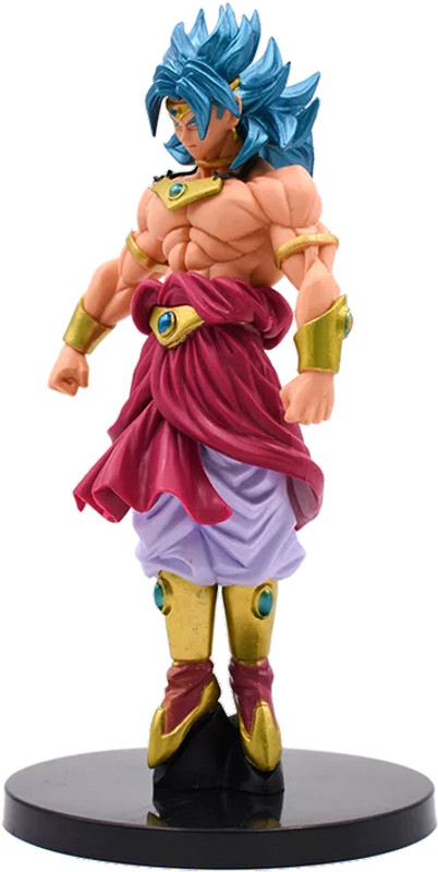 RVM Toys Anime Dragon Ball Z Super Saiyan Broly Action Figure 20 cm Collectible Toy(Multicolor)