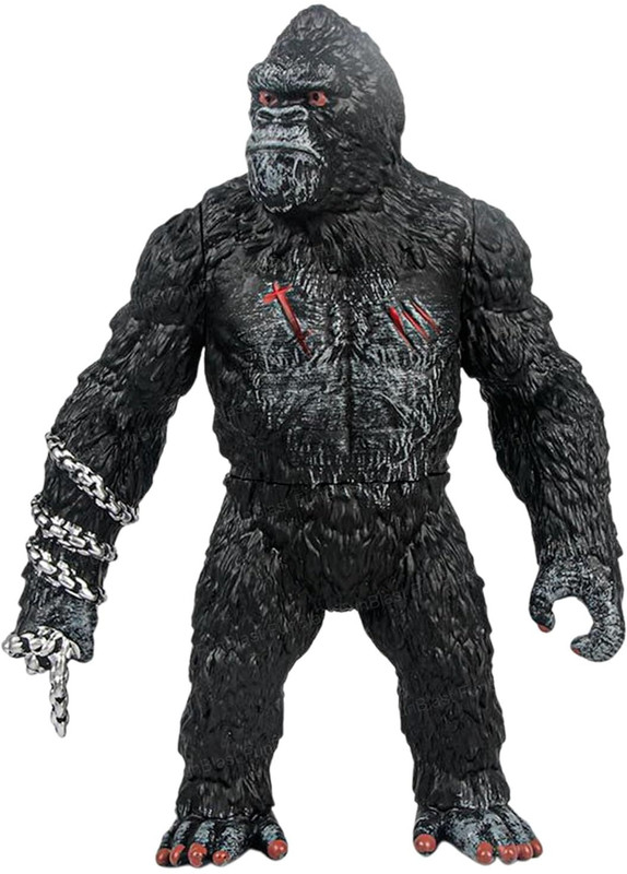 FunBlast Movable Gorilla King Kong Action Figure, 26Cm-Black Gorilla Toy for Boys 3+Years(Multicolor)