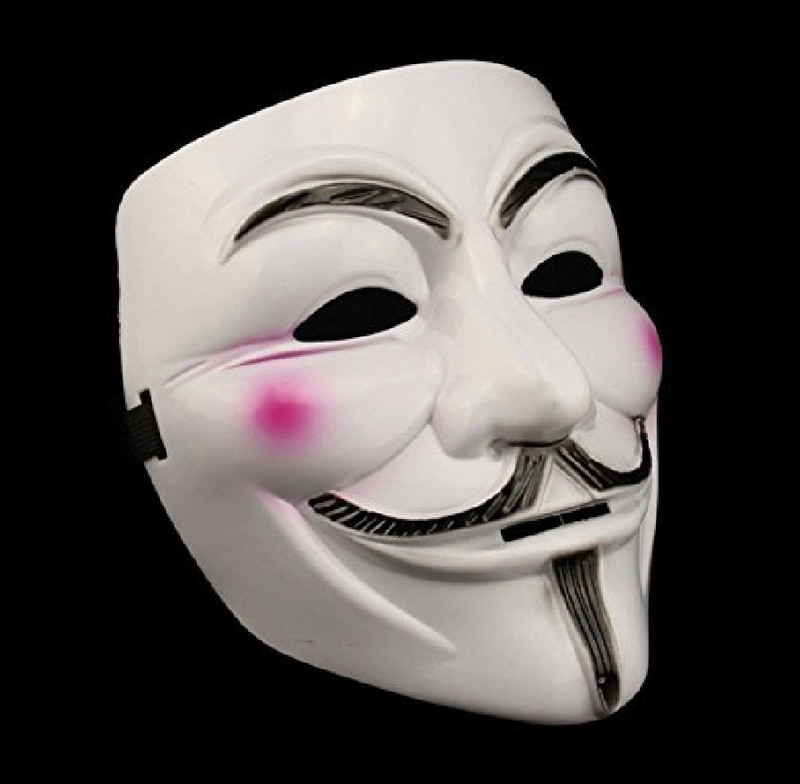NEXAWAVE White Face Masks for Parties, Functions, Halloween(White)