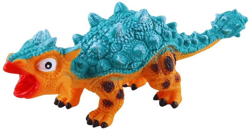 Mallexo Soft Rubber Dinosaur Toys for Kids with Sound Big Size Jurassic World Dinosaurs(Multicolor)