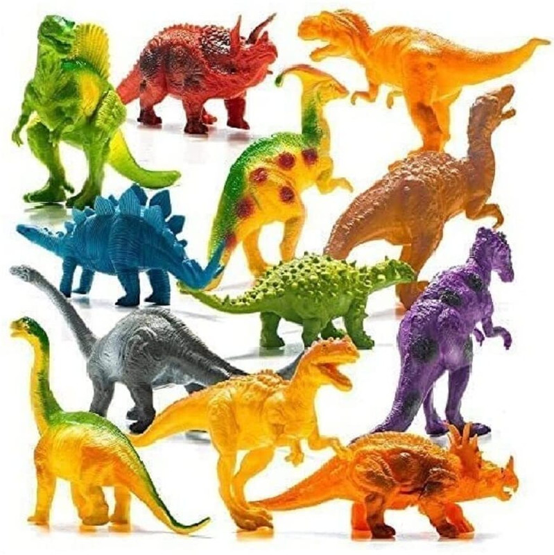 Kmc kidoz Dinosaur Toy for Kids Educational Wildlife Jungle Animal Toys Birthday Gift(Multicolor)